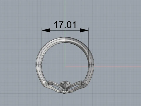 반지 3D 프린트 모델