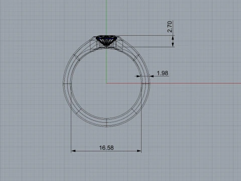 반지 3D 프린트 모델
