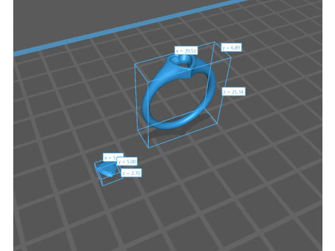 반지 3D 프린트 모델