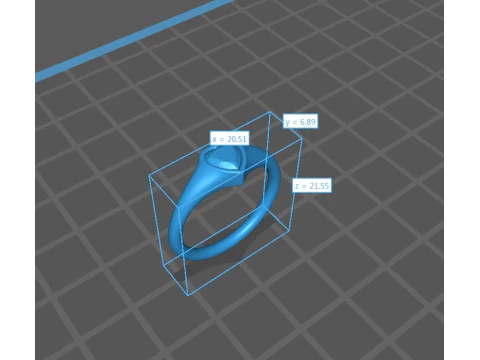 반지 3D 프린트 모델