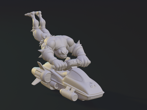 Battletoads 3D Baskı Modeli