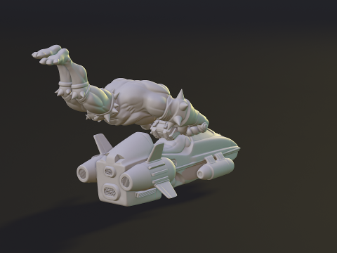 Battletoads 3D Baskı Modeli