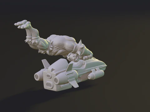 Savaş kurbağaları 3D Baskı Modeli