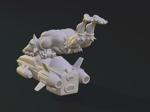 Battletoads 3D Baskı Modeli