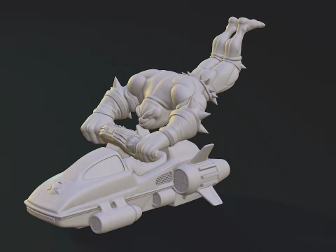 Savaş kurbağaları 3D Baskı Modeli