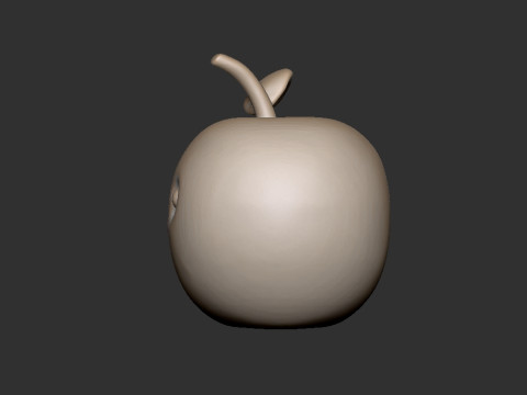 Яблоко 3D Принт Модель