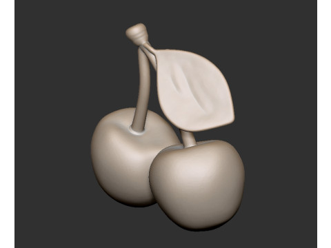 चेरी 3D प्रिंट मॉडल