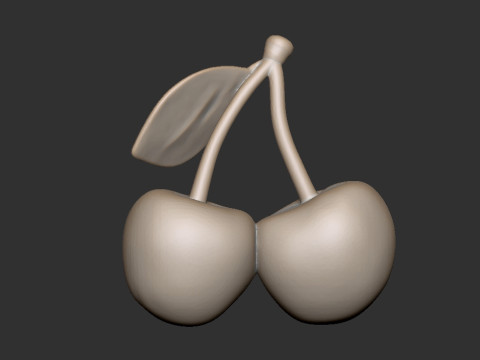 चेरी 3D प्रिंट मॉडल