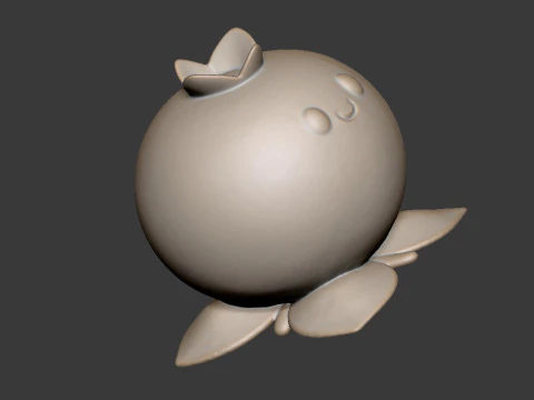 Plum 3D Model