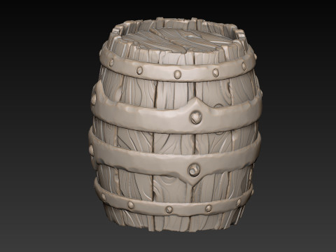 Barril Modelo de Impressão 3D