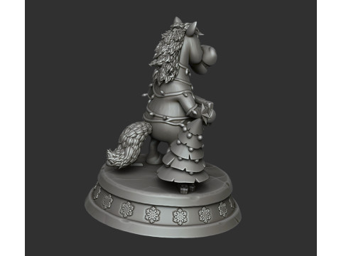 Czerwony ognisty koń 2026 Model do druku 3D