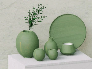 Decora&ccedil;&atilde;o Modelo 3D
