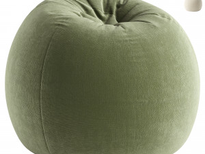 Newalla Large Classic Bean Bag 3D Model