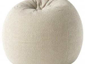 Newalla Large Classic Bean Bag 3D Model