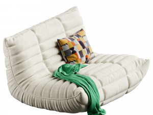 McCullen Armless Bean Bag Sofa 3D 模型