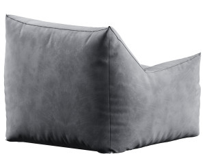 Ehlen Modern Velveteen Bean Bag Chair with Armrests 3D Модель