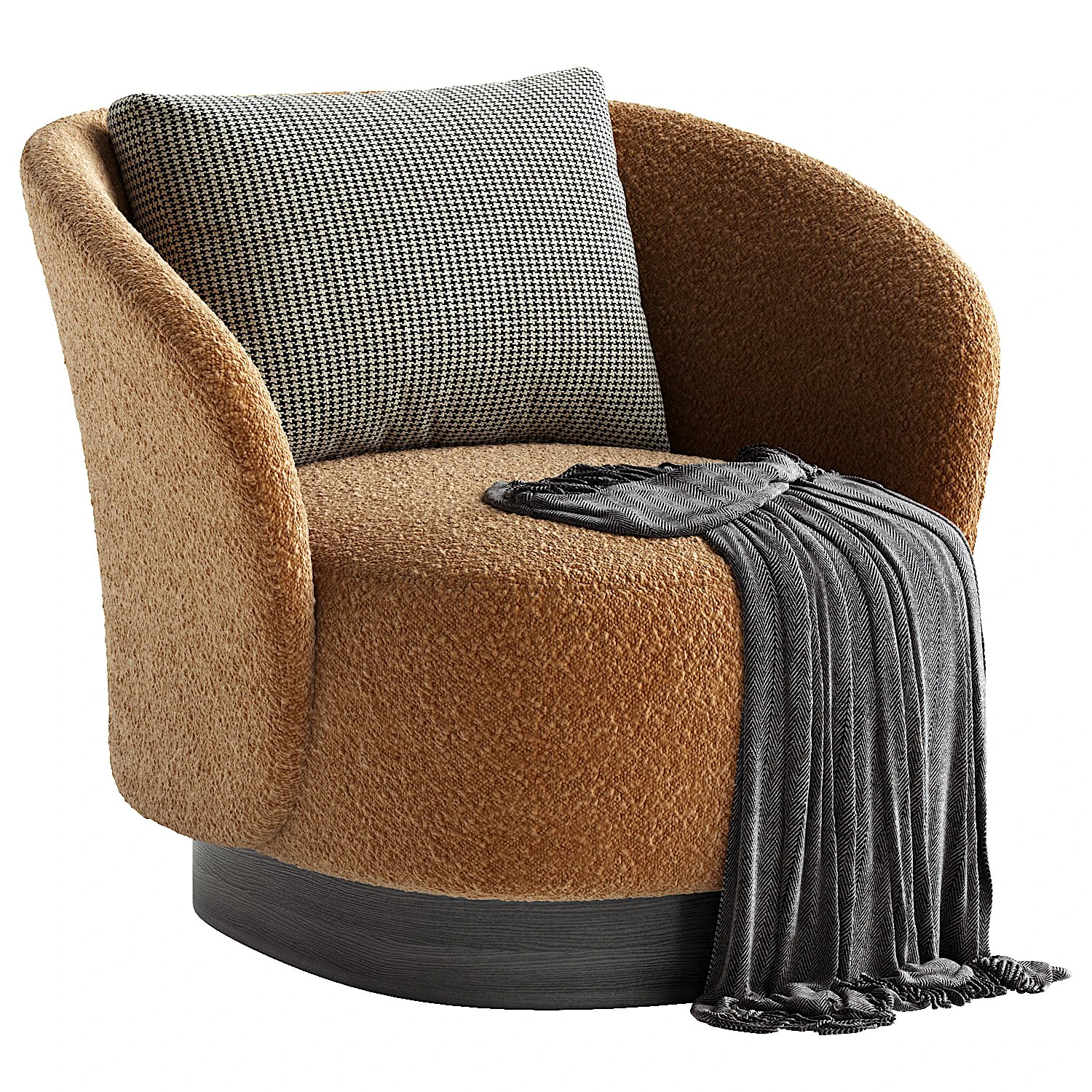 BONAMICO Armchair By Casa 3D Model .c4d .max .obj .3ds .fbx .stl .blend 