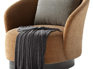 BONAMICO Armchair By Casa Modèle 3D