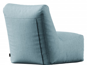 Bean bag Seat Riviera Aquamarine 3D Model