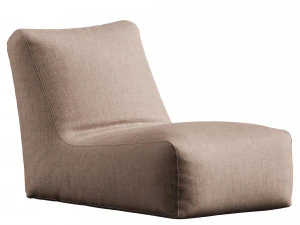 Bean bag Lounge Riviera Cacao 3D Model