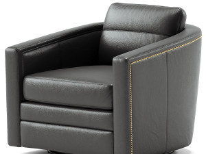 Olivar Swivel Barrel Chair 3D-Modell