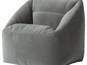 Better Homes Gardens Dream Bean Patio Bean Bag Chair 3D Model