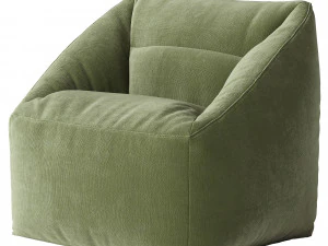 Better Homes Gardens Dream Bean Patio Bean Bag Chair 3D Model