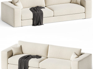 Oceanside 102 Wide-Arm Sofa 3D Model