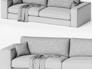 Oceanside 102 Wide-Arm Sofa 3D Model