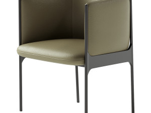 Sepal Dining Chair Model 3D