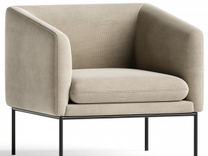 Turn Lounge Chair 3D Model