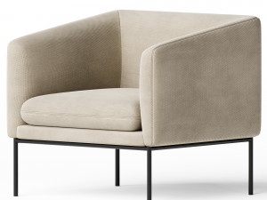 Turn Lounge Chair 3D 모델