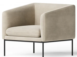 Turn Lounge Chair 3D Model