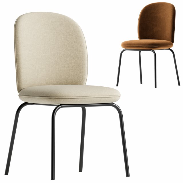 Ace Dining Chair Modelo 3D .c4d .max .obj .3ds .fbx .stl .blend 