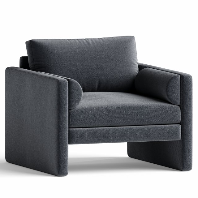 Laurel Chair 3D 模型 .c4d .max .obj .3ds .fbx .stl .blend 