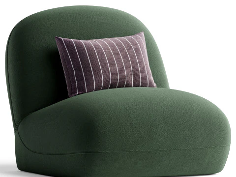 Tangyuan Lounge Chair 3D Model