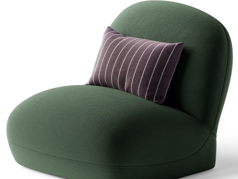 Tangyuan Lounge Chair 3D Модель