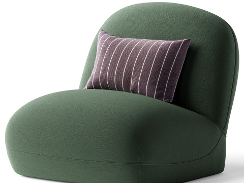Tangyuan Lounge Chair 3D Модель