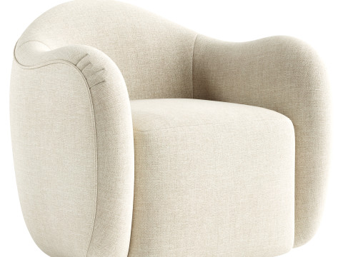 Sunbeam Swivel Chair By Rafael De Cardenas 3D-Modell
