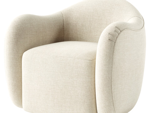 Sunbeam Swivel Chair By Rafael De Cardenas 3D Model