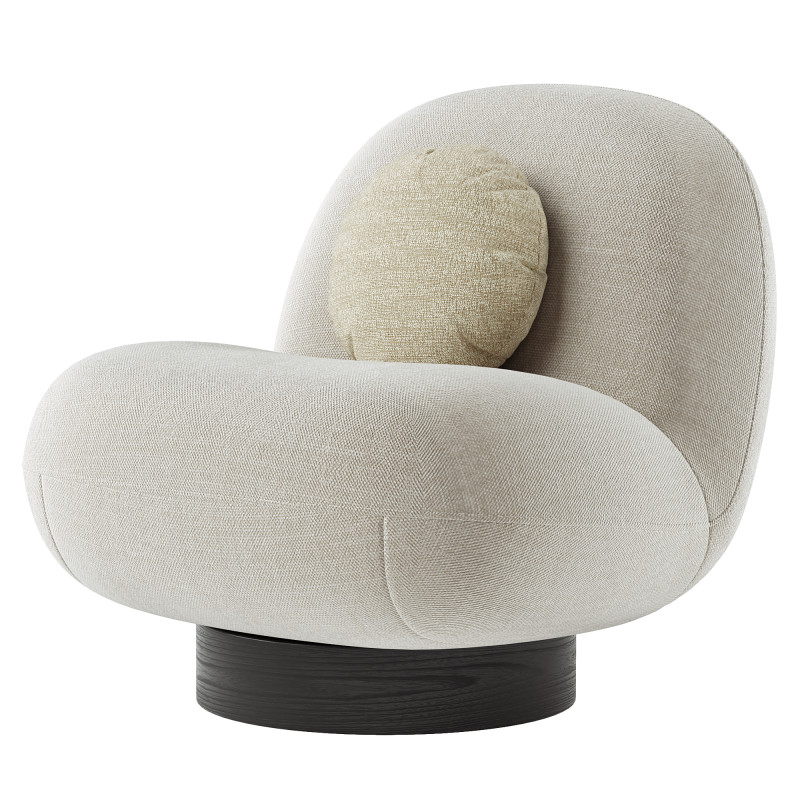 Hatcher Swivel Chair 3D 모델 .c4d .max .obj .3ds .fbx .stl .blend 