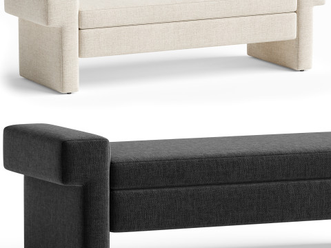 Jada Bench 3D Model