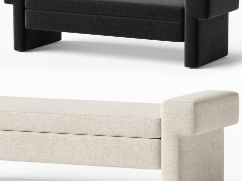 Jada Bench 3D Model