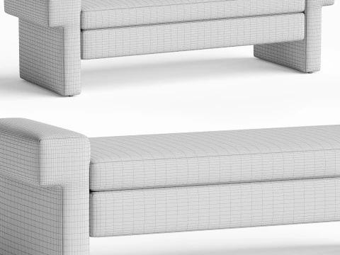 Jada Bench 3D Model