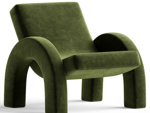 ARCO LOUNGE CHAIR 3D Model