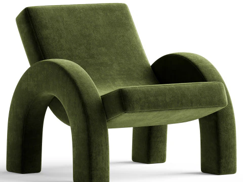 ARCO LOUNGE CHAIR 3D Model