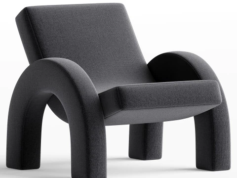 ARCO LOUNGE CHAIR 3D Model