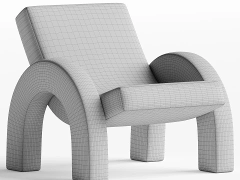 ARCO LOUNGE CHAIR 3D Model