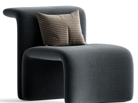 Michel Boyer - Pair of Chairs 3D Model
