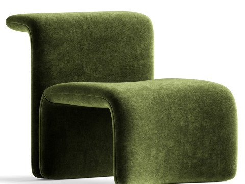 Michel Boyer - Pair of Chairs 3D Model